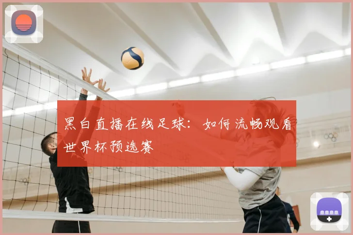 黑白直播在线足球:如何流畅观看世界杯预选赛