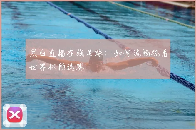 黑白直播在线足球:如何流畅观看世界杯预选赛