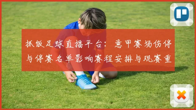 抓饭足球直播平台：意甲赛场伤停与停赛名单影响赛程安排与观赛重点